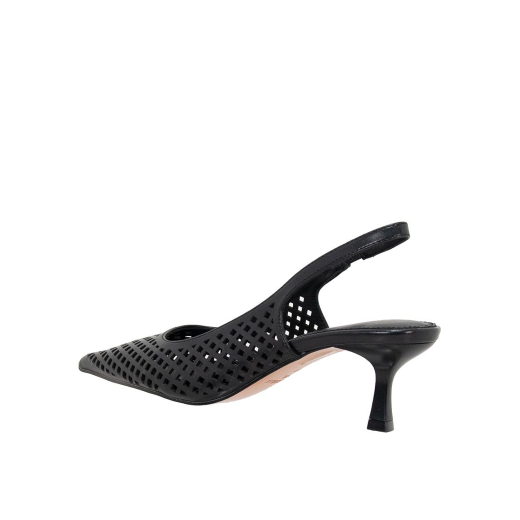 SCARPE DONNA EMANUÉLLE DECOLLETE DIVINA LASERATO BLACK 461M21812S081