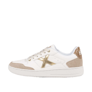 SCARPE MUNICH DONNA SNEAKER LEGIT WOMAN 109 PELLE BIANCO