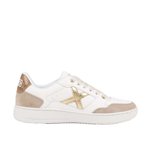 SCARPE MUNICH DONNA SNEAKER LEGIT WOMAN 109 PELLE BIANCO