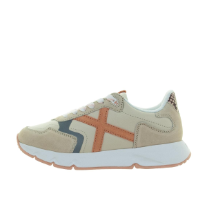 SCARPE MUNICH DONNA SNEAKER MAMBA 04 PELLE BEIGE