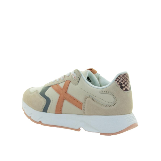 SCARPE MUNICH DONNA SNEAKER MAMBA 04 PELLE BEIGE