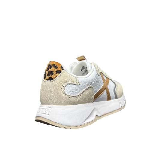 SCARPE MUNICH DONNA SNEAKER MAMBA 05 PELLE BIANCO