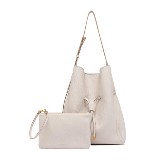 BORSE GIANNI CHIARINI DONNA SECCHIELLO SIENNA IN PELLE A SPALLA SABBIA BS25459