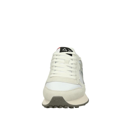 SCARPE SUN68 UOMO SNEAKER JAKI 2.0 PELLE SCAMOSCIATA E TESSUTO TECNICO BIANCO Z36115