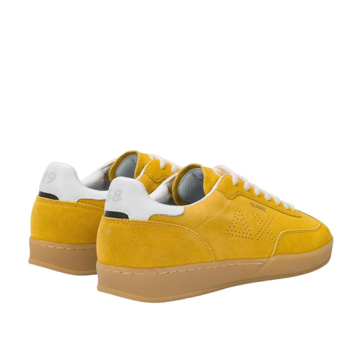 SCARPE SUN68 UOMO SNEAKER CALIFORNIA PELLE SCAMOSCIATA GIALLO Z36142