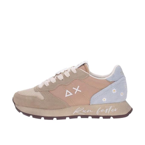 SCARPE SUN68 DONNA SNEAKER SNEAKER ALLY VINTAGE SUEDE E NYLON BEIGE Z36207