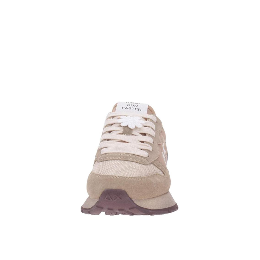 SCARPE SUN68 DONNA SNEAKER SNEAKER ALLY VINTAGE SUEDE E NYLON BEIGE Z36207