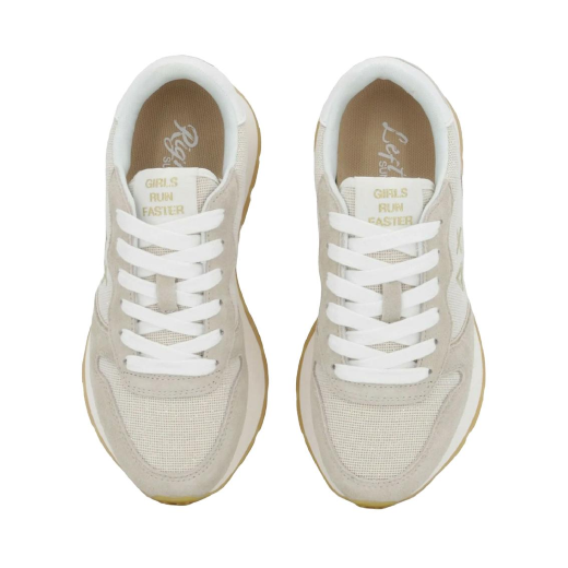 SCARPE SUN68 DONNA SNEAKER ALLY GLITTER SUEDE E NYLON ORO Z36203
