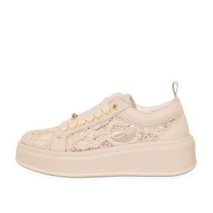 SCARPE GIO+ DONNA SNEAKER MONICA COMBI PIZZO OLIVA58A