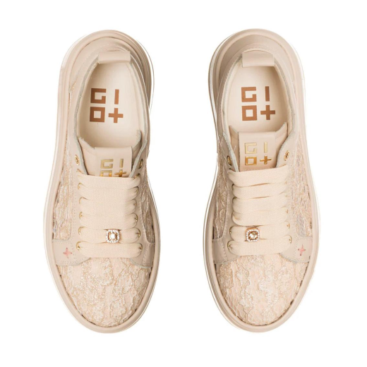 SCARPE GIO+ DONNA SNEAKER MONICA COMBI PIZZO OLIVA58A