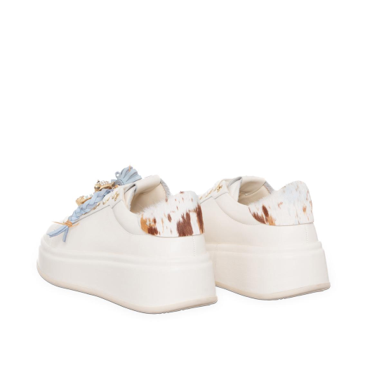 SCARPE GIO+ DONNA SNEAKER GIULIA COMBI LATTE MUCCA OLIVA02A