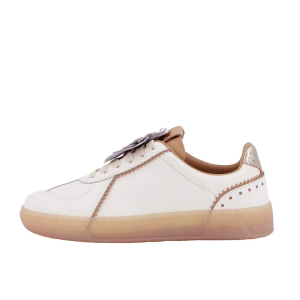 SCARPE GIO+ DONNA SNEAKER ARIANNA IN PELLE COMBI MILK BLUE1021
