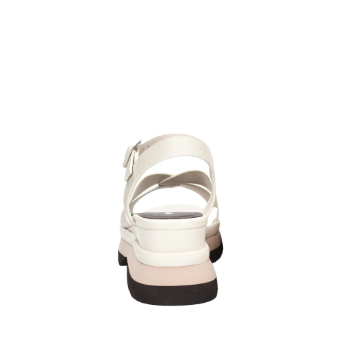 SCARPE DONNA JEANNOT SANDALI IN PELLE OFF WHITE AJ522B
