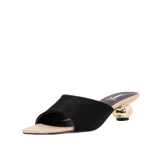 SCARPE DONNA JEANNOT SANDALI CON TACCO CAVALLINO TESTAMORO AJ632Q