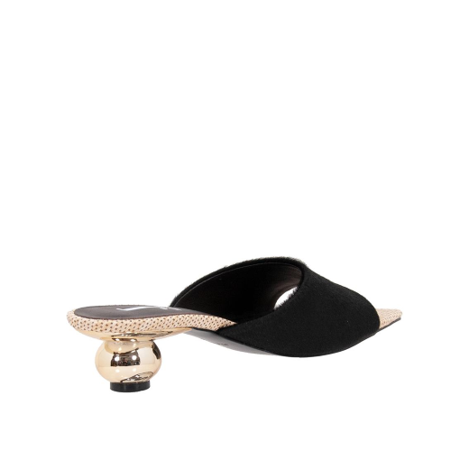 SCARPE DONNA JEANNOT SANDALI CON TACCO CAVALLINO TESTAMORO AJ632Q
