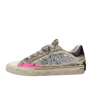 SCARPE CRIME LONDON DONNA SNEAKER DECONSTRUCTED CAMO STARDUST MULTICOLOR 29073PP868