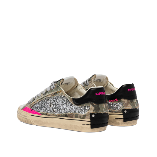 SCARPE CRIME LONDON DONNA SNEAKER DECONSTRUCTED CAMO STARDUST MULTICOLOR 29073PP868