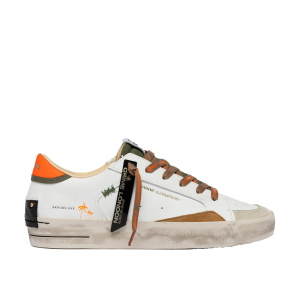 SCARPE CRIME LONDON UOMO SNEAKER SK8 DELUXE AMBER TANGERINE 19101PP810