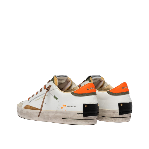 SCARPE CRIME LONDON UOMO SNEAKER SK8 DELUXE AMBER TANGERINE 19101PP810
