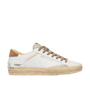 SCARPE CRIME LONDON UOMO SNEAKER DISTRESSED SCARPE CRIME LONDON UOMO SNEAKER DISTRESSED SADDLE BROWN 19002PP810